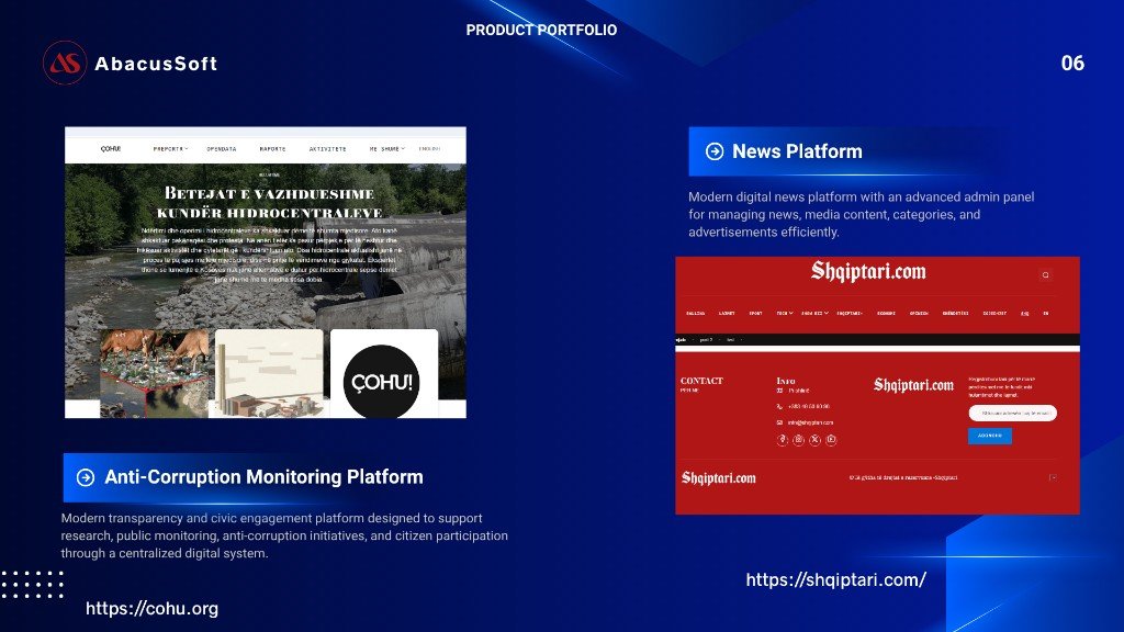 Anti-Corruption Monitoring Platform — ÇOHU!